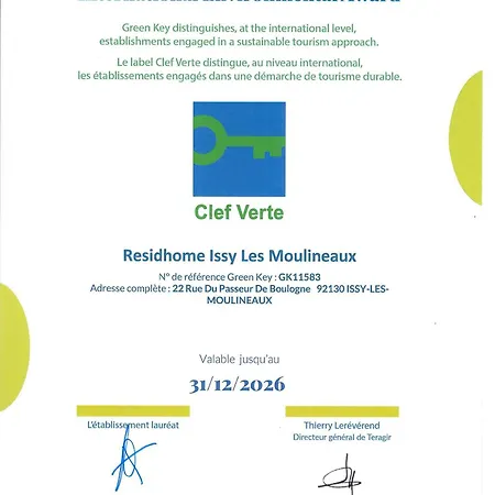 Residhome Paris Les Moulineaux Aparthotel